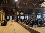 岐阜聖徳学園大学附属中学校：新入生本山参拝